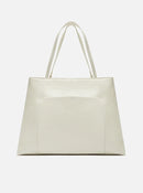 Bolsa Hobo Off-White Couro Legítimo