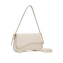 Bolsa Tiracolo com Design Ondulado e Alça Ajustável